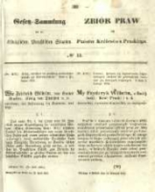 Gesetz-Sammlung f&uuml;r die K&ouml;niglichen Preussischen Staaten. 1855.04.28 No13