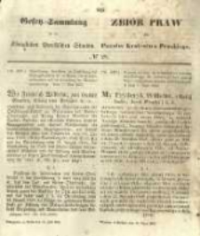 Gesetz-Sammlung f&uuml;r die K&ouml;niglichen Preussischen Staaten. 1855.07.14 No28