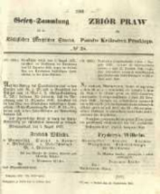 Gesetz-Sammlung f&uuml;r die K&ouml;niglichen Preussischen Staaten. 1855.10.18 No38