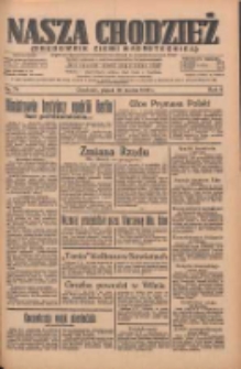 Nasza Chodzież: organ poświęcony obronie interes&oacute;w narodowych na zachodnich ziemiach Polski 1935.03.29 R.6 Nr74