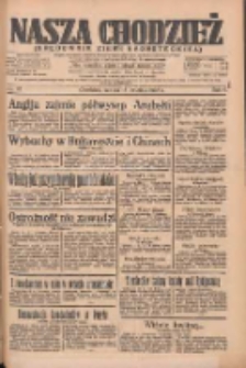 Nasza Chodzież: organ poświęcony obronie interes&oacute;w narodowych na zachodnich ziemiach Polski 1935.04.13 R.6 Nr87