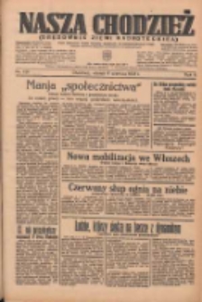 Nasza Chodzież: organ poświęcony obronie interesów narodowych na zachodnich ziemiach Polski 1935.06.04 R.6 Nr128