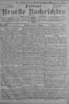 Posener Neueste Nachrichten mit Humoristischer Gratis Beilage 1902.08.14 Nr964