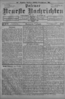 Posener Neueste Nachrichten mit Humoristischer Gratis Beilage 1902.08.17 Nr967