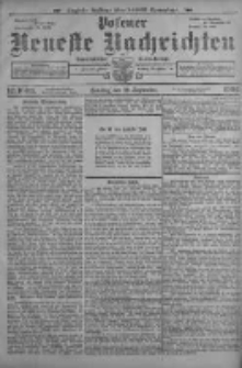 Posener Neueste Nachrichten mit Humoristischer Gratis Beilage 1902.09.28 Nr1003