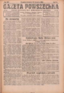 Gazeta Powszechna: organ Zjednoczenia Producent&oacute;w Rolnych 1921.08.14 R.2 Nr167