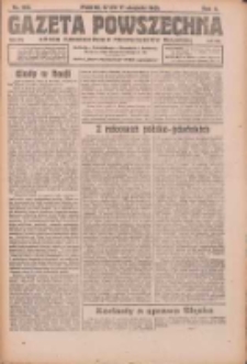 Gazeta Powszechna: organ Zjednoczenia Producentów Rolnych 1921.08.17 R.2 Nr168