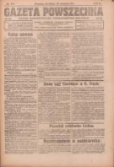 Gazeta Powszechna: organ Zjednoczenia Producent&oacute;w Rolnych 1921.08.21 R.2 Nr172