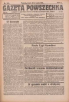 Gazeta Powszechna: organ Zjednoczenia Producentów Rolnych 1921.08.31 R.2 Nr180