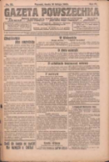Gazeta Powszechna: organ Zjednoczenia Producentów Rolnych 1923.02.14 R.4 Nr35