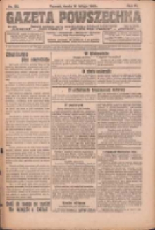 Gazeta Powszechna: organ Zjednoczenia Producent&oacute;w Rolnych 1923.02.14 R.4 Nr35
