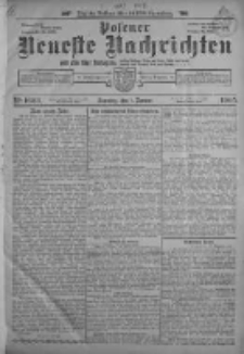 Posener Neueste Nachrichten 1905.01.01 Nr1693