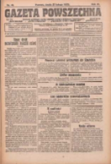 Gazeta Powszechna: organ Zjednoczenia Producentów Rolnych 1923.02.21 R.4 Nr41