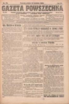 Gazeta Powszechna: organ Zjednoczenia Producentów Rolnych 1923.04.13 R.4 Nr84