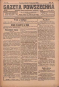 Gazeta Powszechna: organ Zjednoczenia Producent&oacute;w Rolnych 1923.08.11 R.4 Nr181