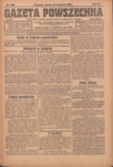 Gazeta Powszechna: organ Zjednoczenia Producentów Rolnych 1923.08.14 R.4 Nr183