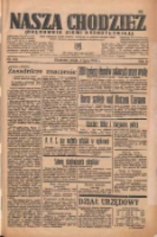 Nasza Chodzież: organ poświęcony obronie interesów narodowych na zachodnich ziemiach Polski 1935.07.03 R.6 Nr150