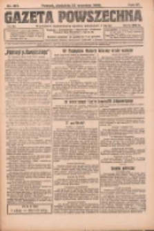 Gazeta Powszechna: organ Zjednoczenia Producentów Rolnych 1923.09.23 R.4 Nr217