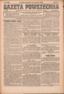 Gazeta Powszechna: organ Zjednoczenia Producentów Rolnych 1923.09.27 R.4 Nr220