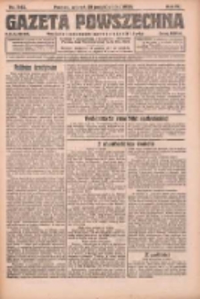 Gazeta Powszechna: organ Zjednoczenia Producentów Rolnych 1923.10.23 R.4 Nr242