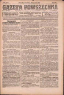 Gazeta Powszechna: organ Zjednoczenia Producent&oacute;w Rolnych 1923.11.06 R.4 Nr250