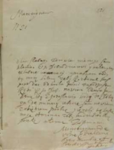 List Aleksego Daškova do Jana Sebastiana Szembeka