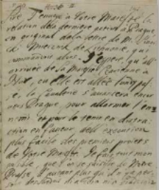 List Rzewuskiego do króla Augusta II