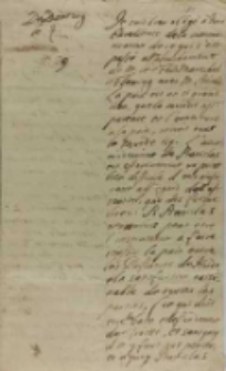 List Rzewuskiego do Jana Sebastiana Szembeka