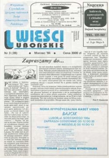 Wieści Lubońskie 1994.03 Nr3(39)