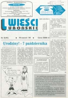 Wieści Lubońskie 1994.09 Nr9(44)