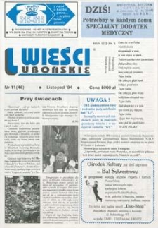 Wieści Lubońskie 1994.11 Nr11(46)