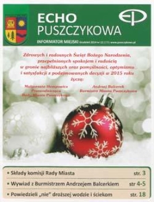 Echo Puszczykowa 2014 Nr12(273)