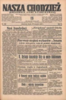 Nasza Chodzież: organ poświęcony obronie interes&oacute;w narodowych na zachodnich ziemiach Polski 1935.08.28 R.6 Nr197