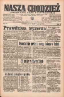 Nasza Chodzież: organ poświęcony obronie interesów narodowych na zachodnich ziemiach Polski 1935.09.12 R.6 Nr210