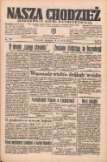 Nasza Chodzież: organ poświęcony obronie interes&oacute;w narodowych na zachodnich ziemiach Polski 1935.09.15 R.6 Nr213