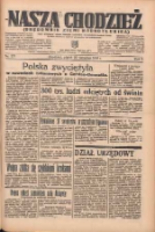 Nasza Chodzież: organ poświęcony obronie interesów narodowych na zachodnich ziemiach Polski 1935.09.20 R.6 Nr217