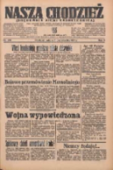 Nasza Chodzież: organ poświęcony obronie interesów narodowych na zachodnich ziemiach Polski 1935.10.05 R.6 Nr230