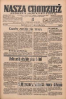Nasza Chodzież: organ poświęcony obronie interesów narodowych na zachodnich ziemiach Polski 1935.10.09 R.6 Nr233