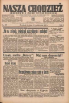 Nasza Chodzież: organ poświęcony obronie interes&oacute;w narodowych na zachodnich ziemiach Polski 1935.10.20 R.6 Nr243