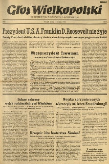 Głos Wielkopolski. 1945.04.14 R.1 nr49