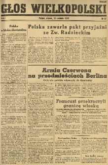 Głos Wielkopolski. 1945.04.24 R.1 nr57