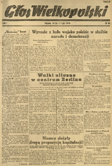 Głos Wielkopolski. 1945.05.02 R.1 nr64