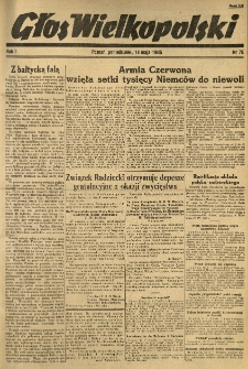 Głos Wielkopolski. 1945.05.14 R.1 nr76