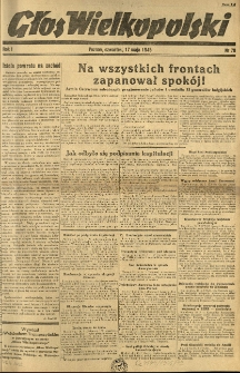 Głos Wielkopolski. 1945.05.17 R.1 nr79
