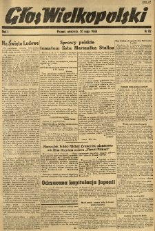 Głos Wielkopolski. 1945.05.20 R.1 nr82