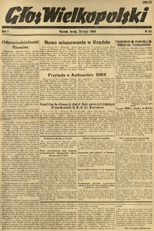Głos Wielkopolski. 1945.05.23 R.1 nr84