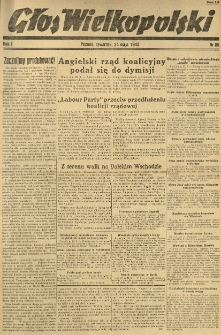 Głos Wielkopolski. 1945.05.24 R.1 nr85