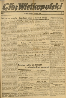 Głos Wielkopolski. 1945.05.27 R.1 nr88