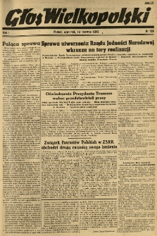 Głos Wielkopolski. 1945.06.14 R.1 nr106