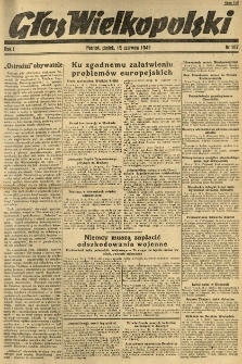 Głos Wielkopolski. 1945.06.15 R.1 nr107